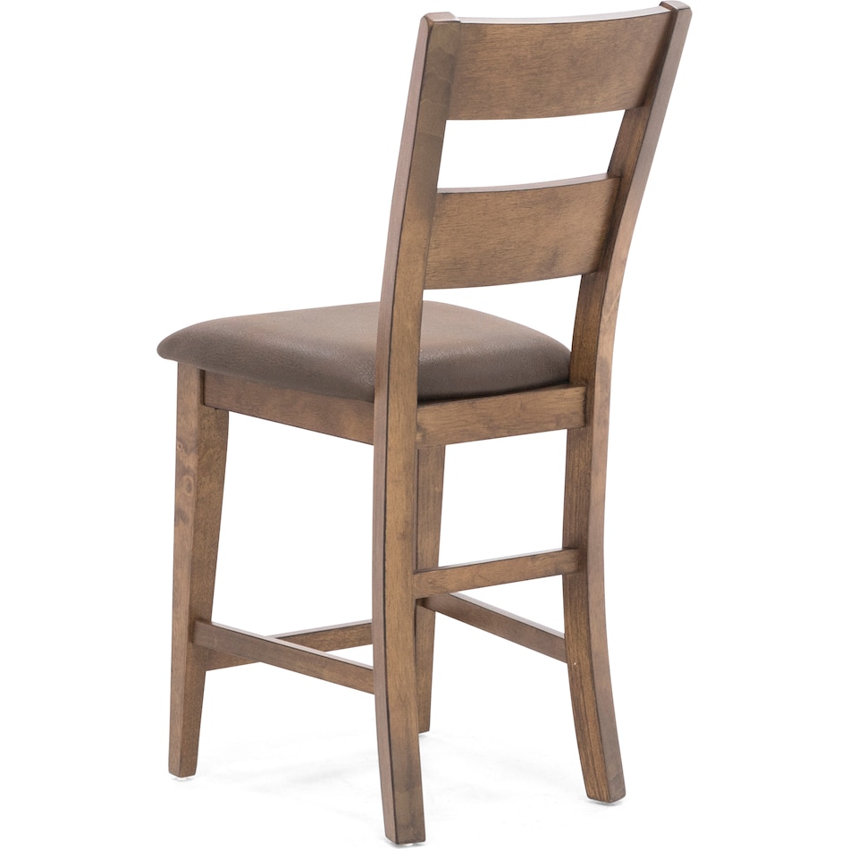 holh brown counter height stool   