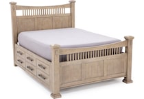 holh brown king bed package skp  