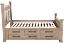 holh brown king bed package skp  