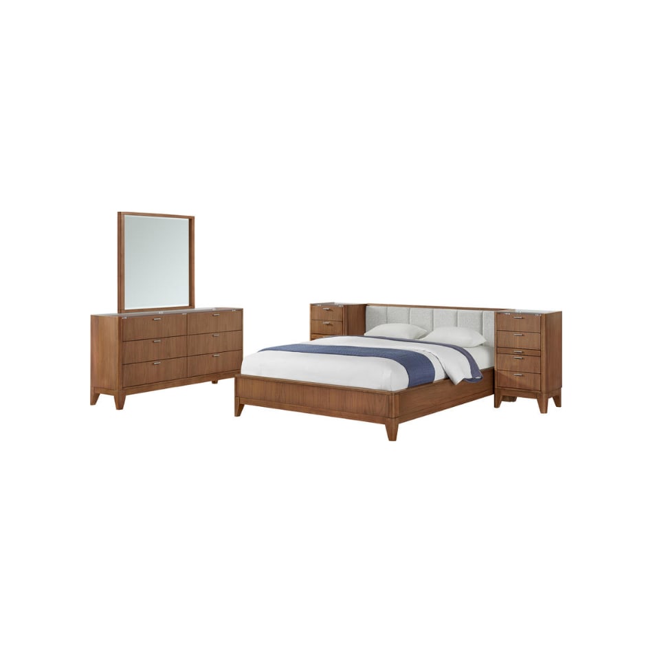 holh brown king bed package wkp  
