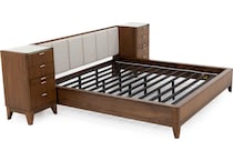 holh brown king bed package wkp  