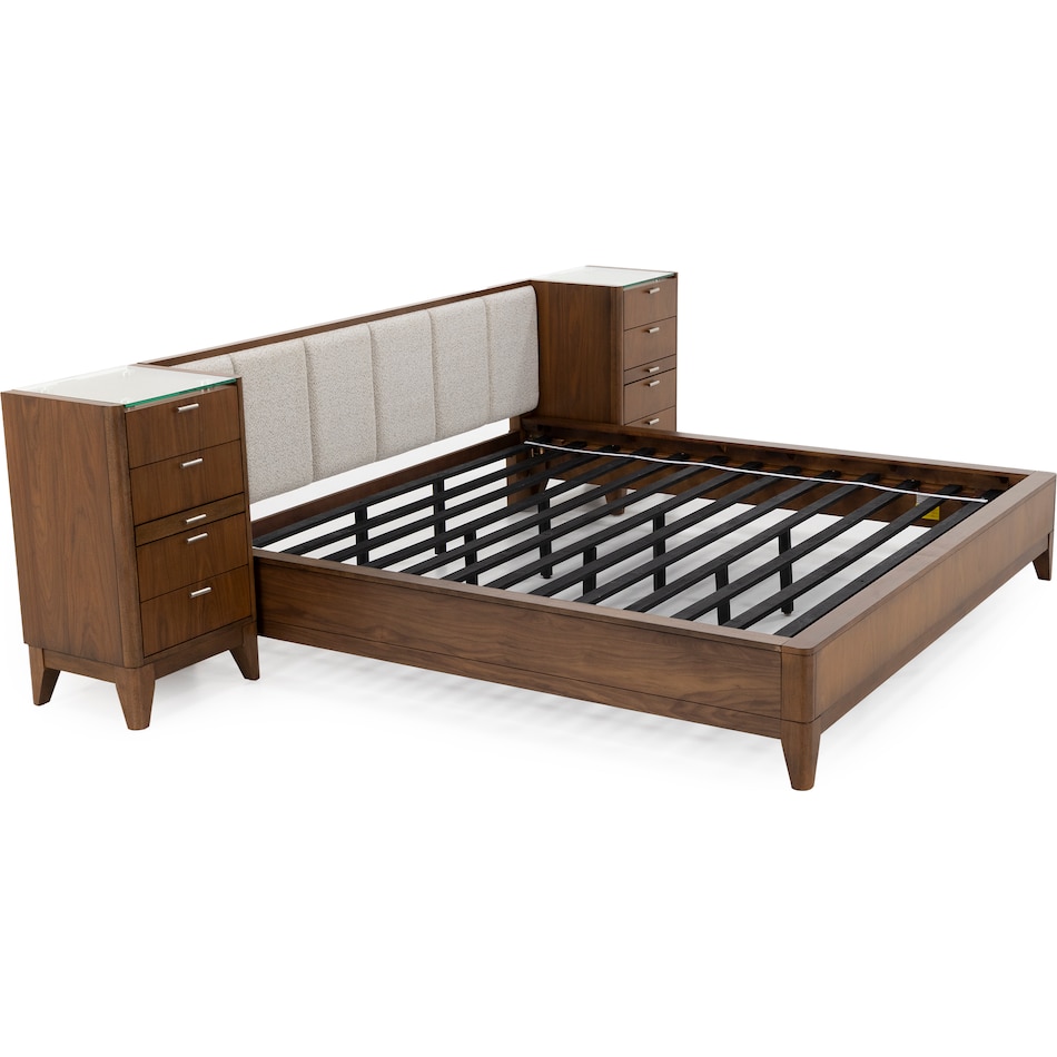 holh brown king bed package wkp  