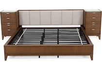 holh brown king bed package wkp  