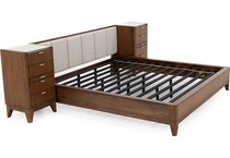 holh brown queen bed package wqp  