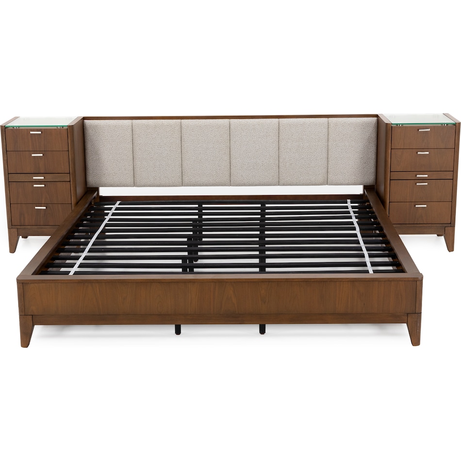 holh brown queen bed package wqp  