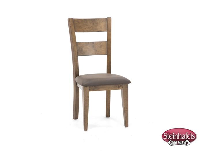 holh brown standard height side chair  image   