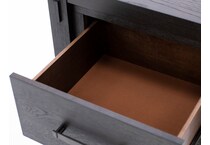 holh brown two drawer   