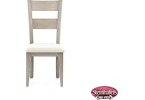 holh grey inch standard seat height side chair  image   