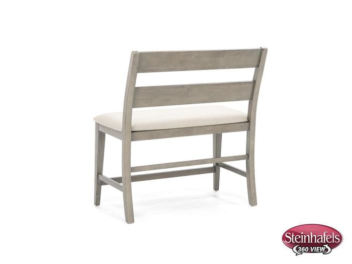 holh grey  inchcounter seat height bench  image   
