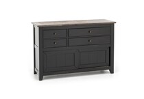 holh grey buffet server sideboard   