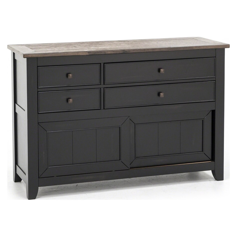 holh grey buffet server sideboard   