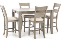 holh grey counter height square pac  
