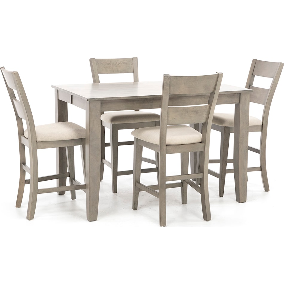 holh grey counter height square pac  