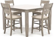 holh grey counter height square pac  