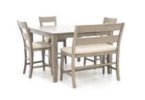 holh grey counter height square pac  