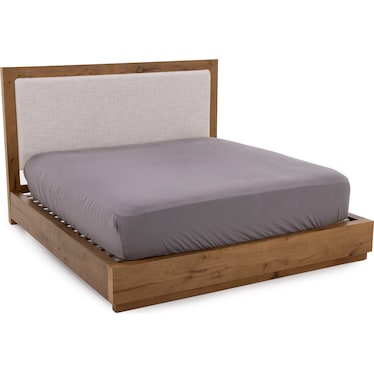 Keystone Upholstered Panel Bed