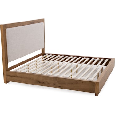 Keystone Queen Upholstered Panel Bed