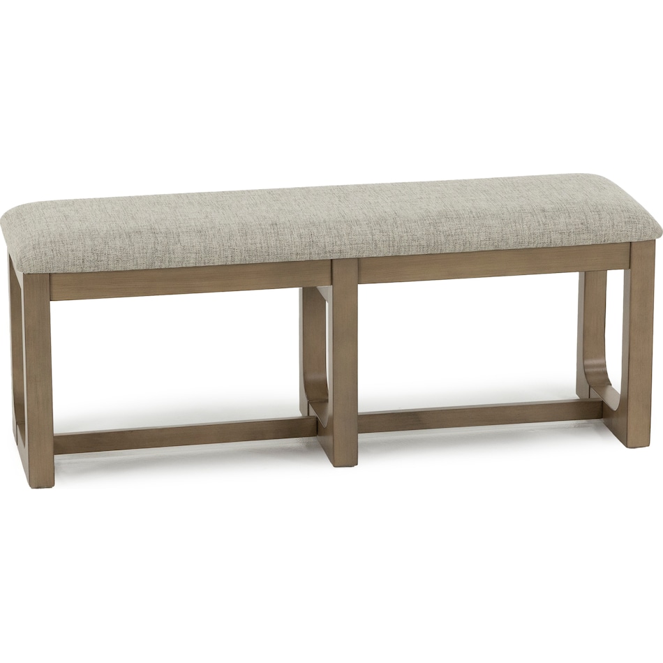 holh tate natural inch standard seat height bench   