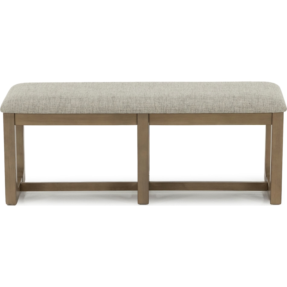 holh tate natural inch standard seat height bench   