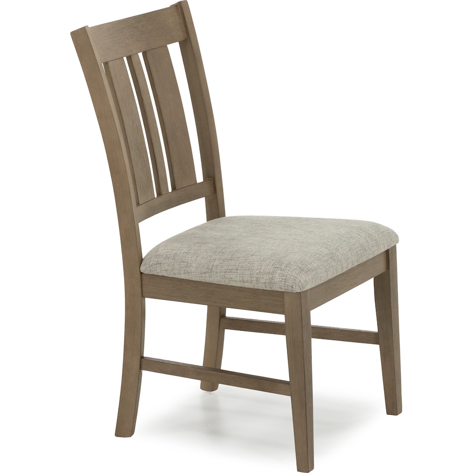 holh tate natural inch standard seat height side chair   