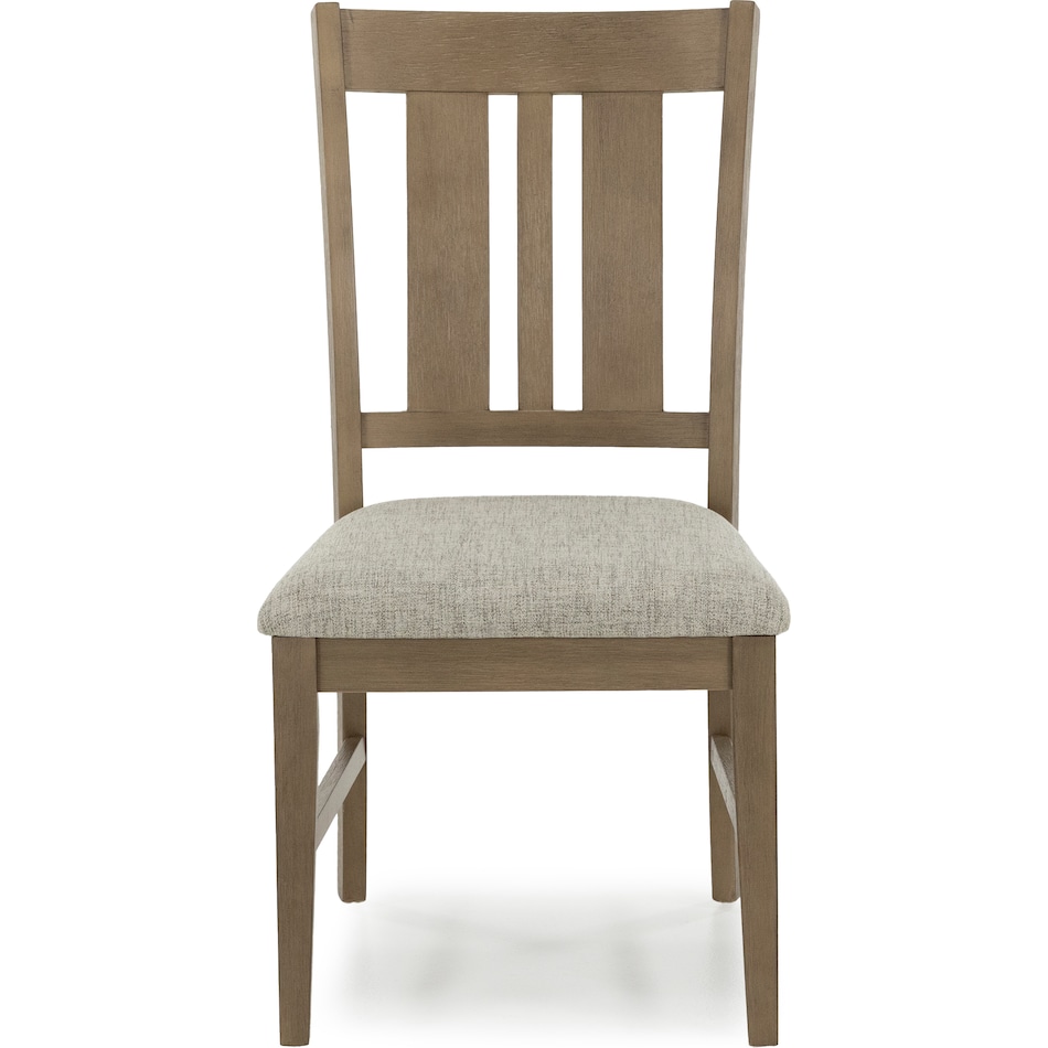 holh tate natural inch standard seat height side chair   