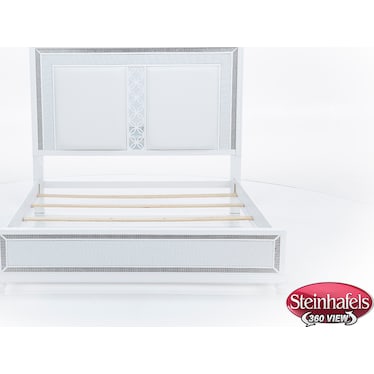 Celeste King Upholstered Panel Bed
