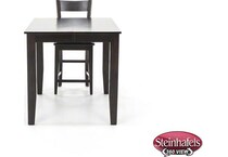 holland house brown inch counter height square  image   