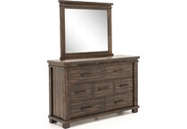 holland house brown mirror   