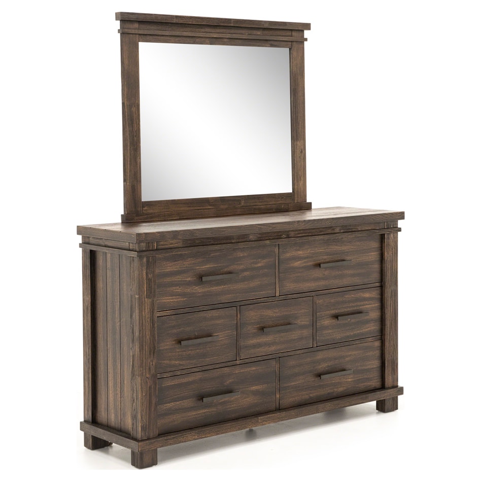 holland house brown mirror   