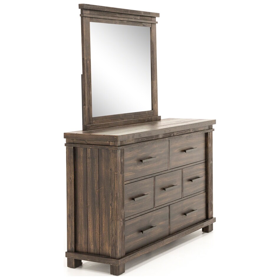 holland house brown mirror   