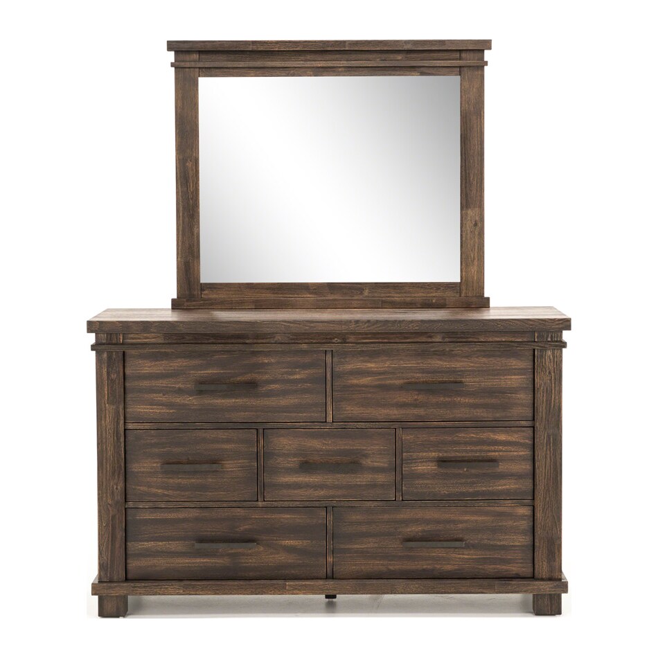 holland house brown mirror   