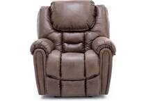 home stretch inc brown recliner z  