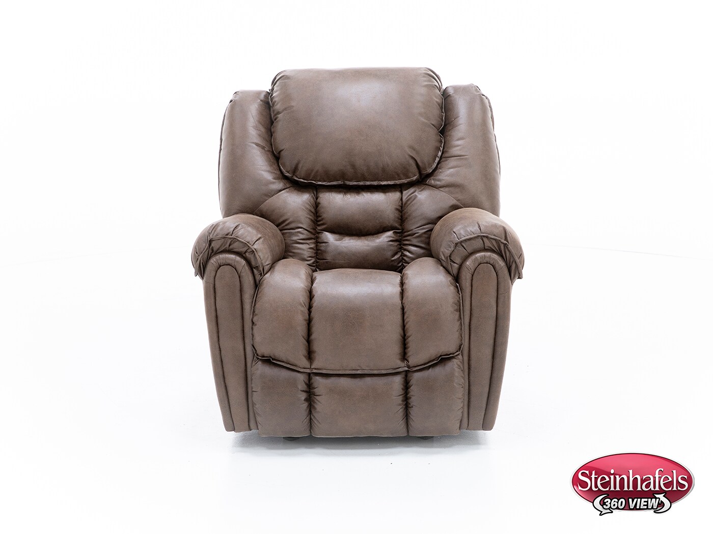 home stretch inc brown recliner  image z  