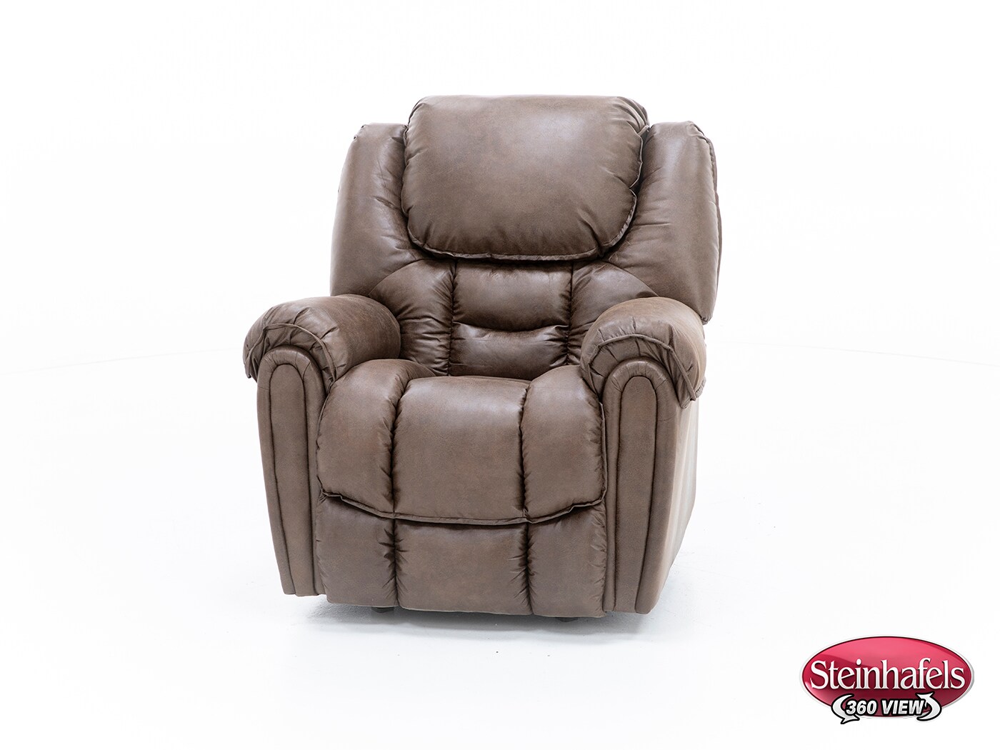 home stretch inc brown recliner  image z  