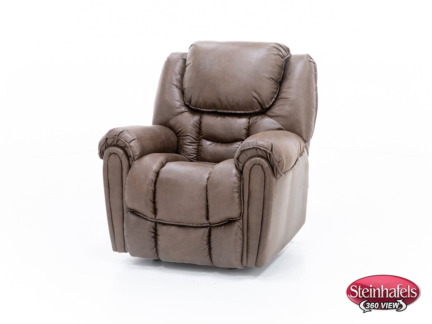 home stretch inc brown recliner  image z  