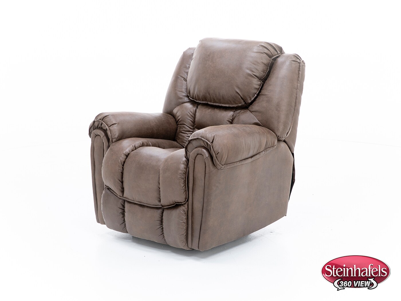 home stretch inc brown recliner  image z  