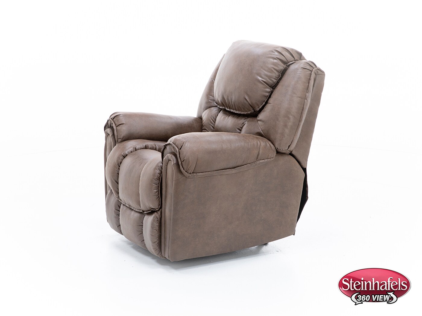 home stretch inc brown recliner  image z  