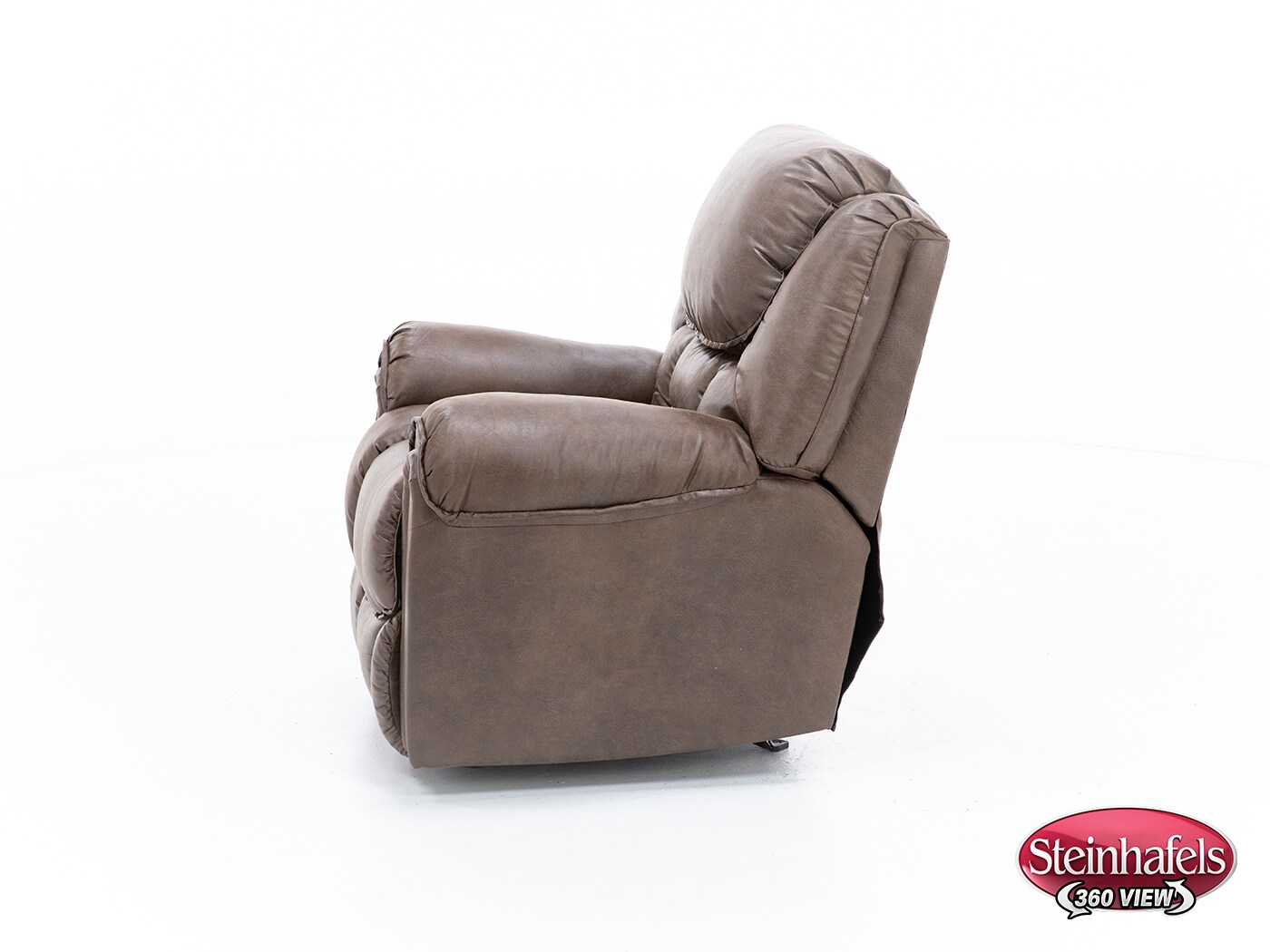home stretch inc brown recliner  image z  