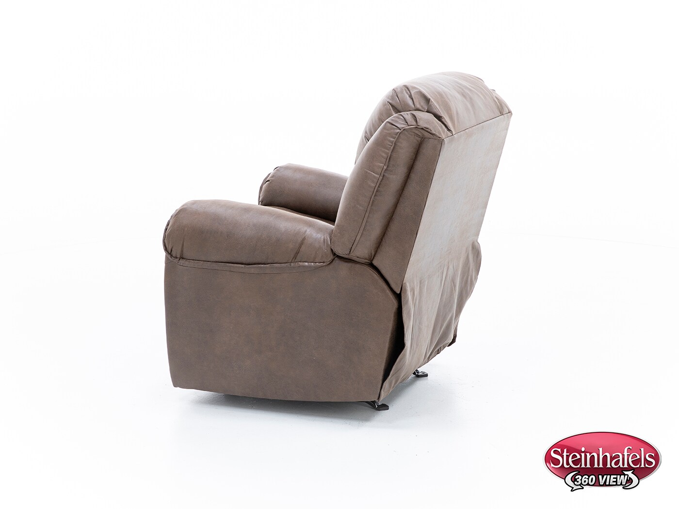 home stretch inc brown recliner  image z  