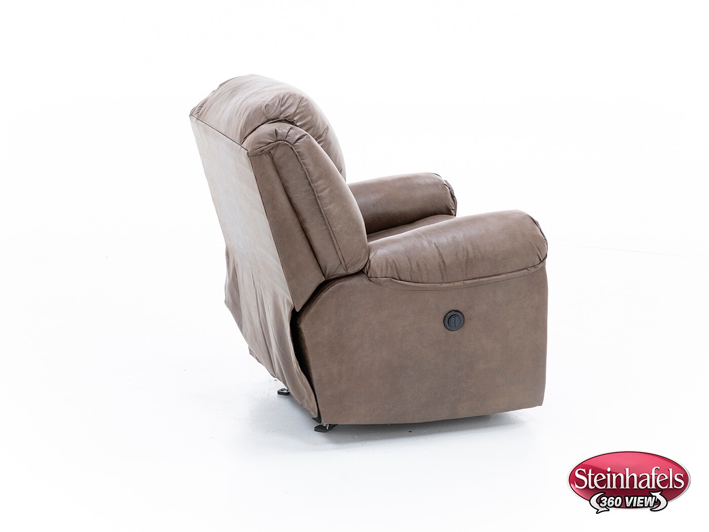 home stretch inc brown recliner  image z  