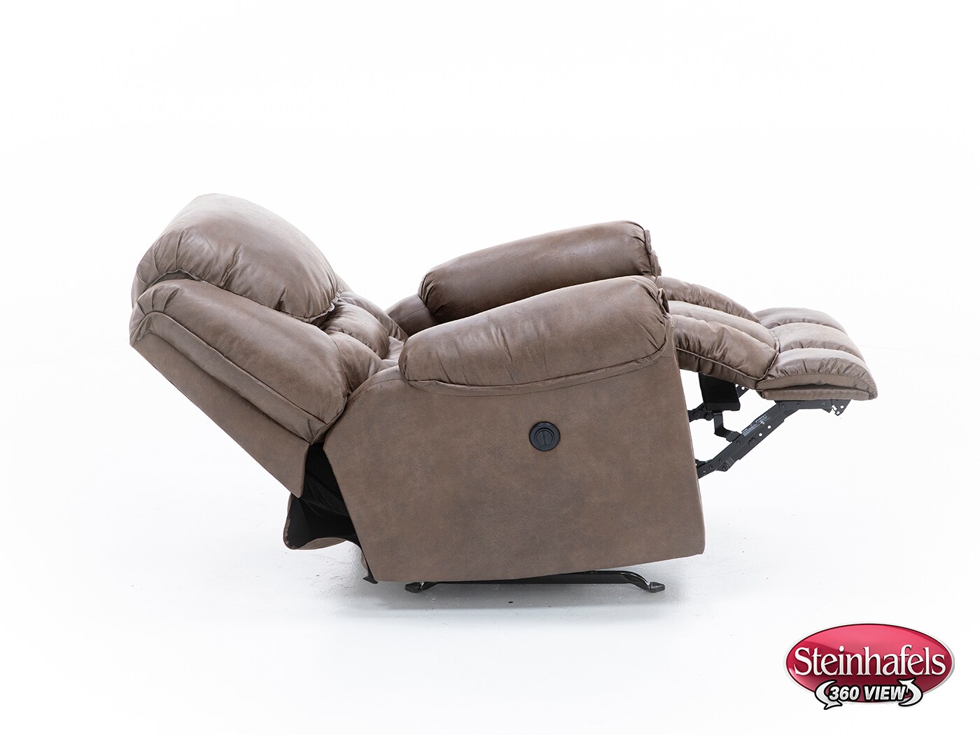 home stretch inc brown recliner  image z  