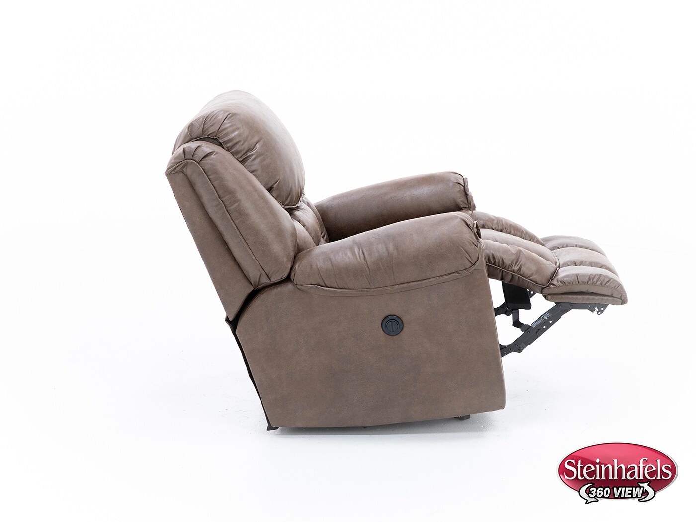 home stretch inc brown recliner  image z  
