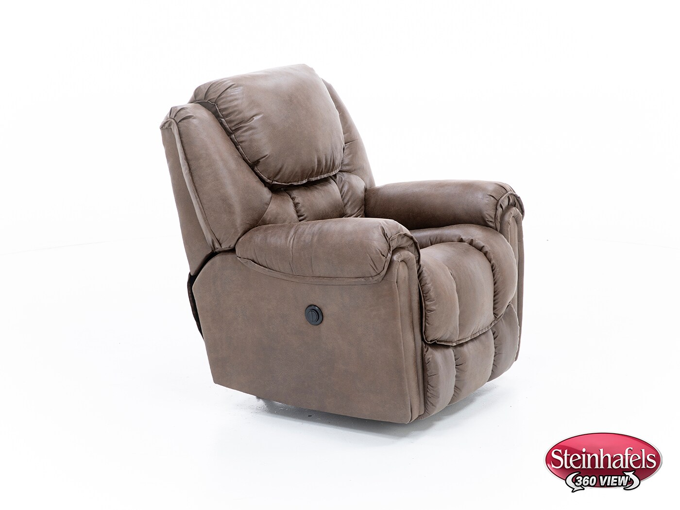 home stretch inc brown recliner  image z  