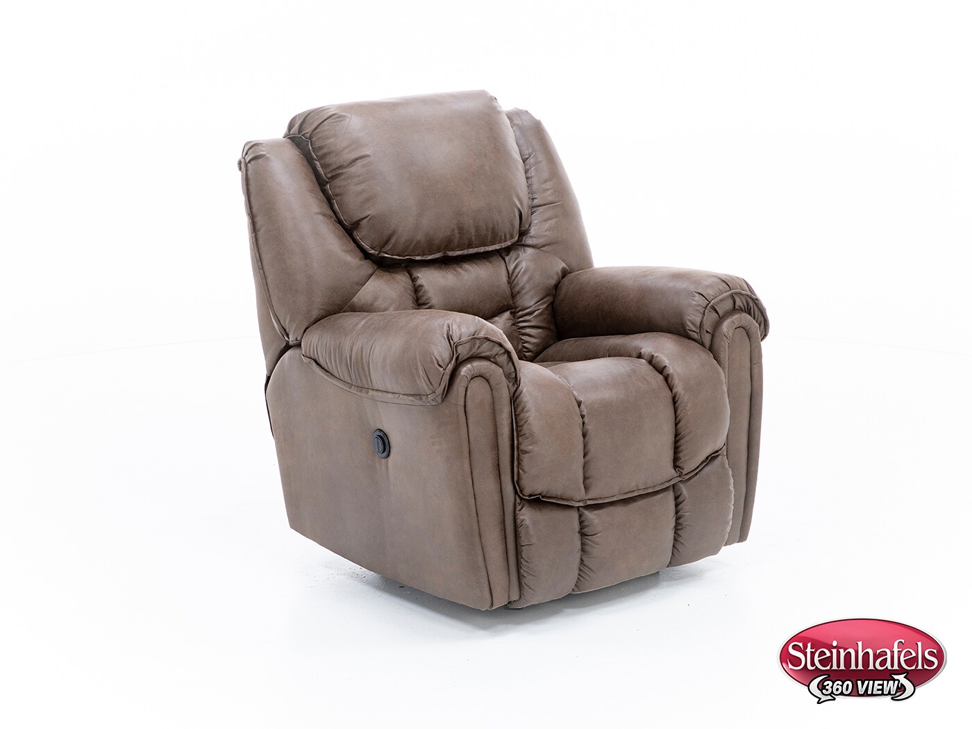 home stretch inc brown recliner  image z  