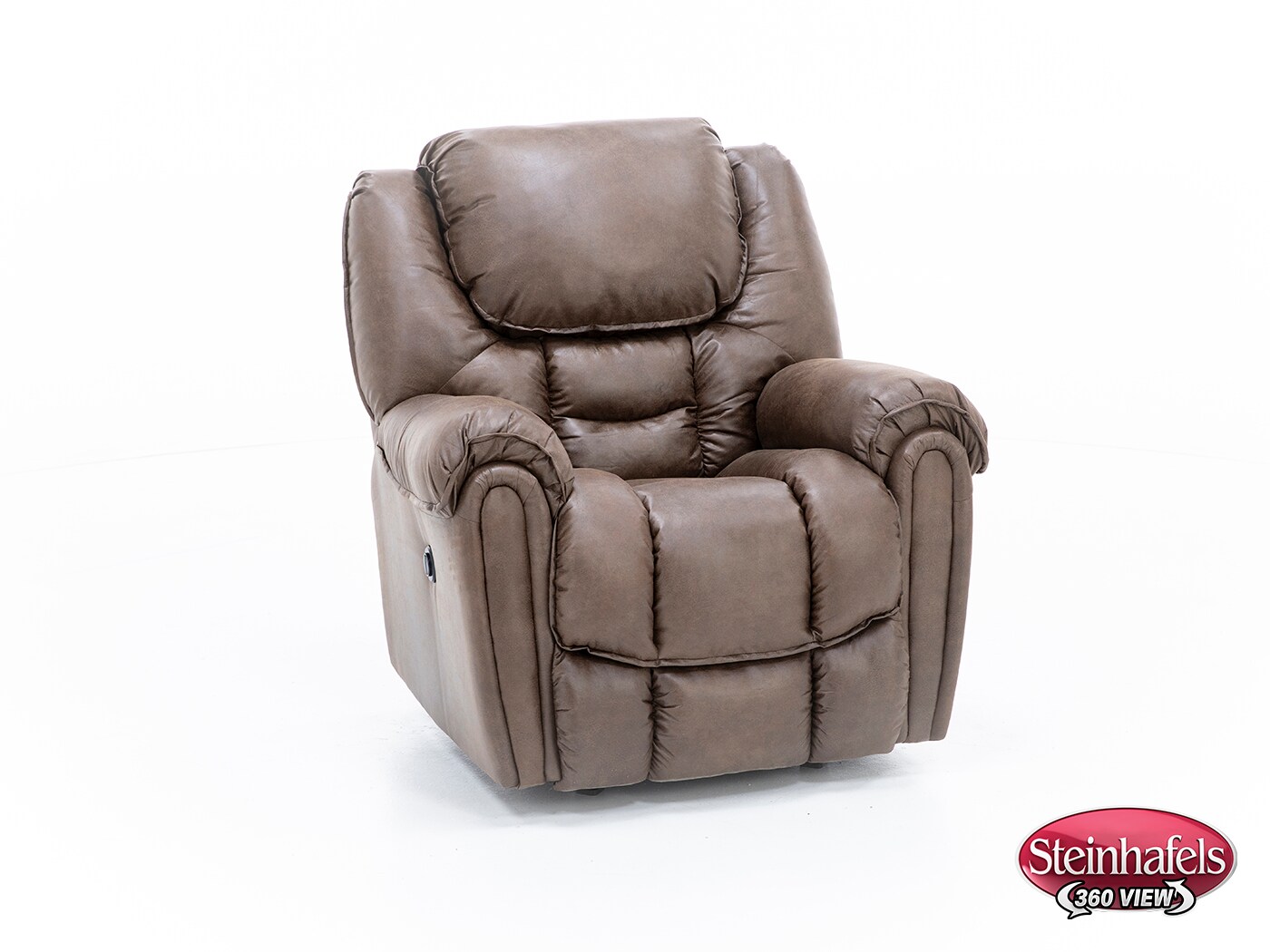 home stretch inc brown recliner  image z  