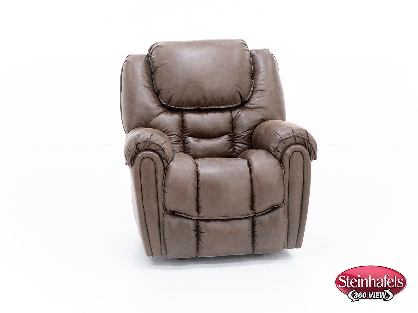home stretch inc brown recliner  image z  