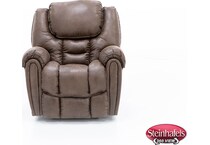 home stretch inc brown recliner  image   