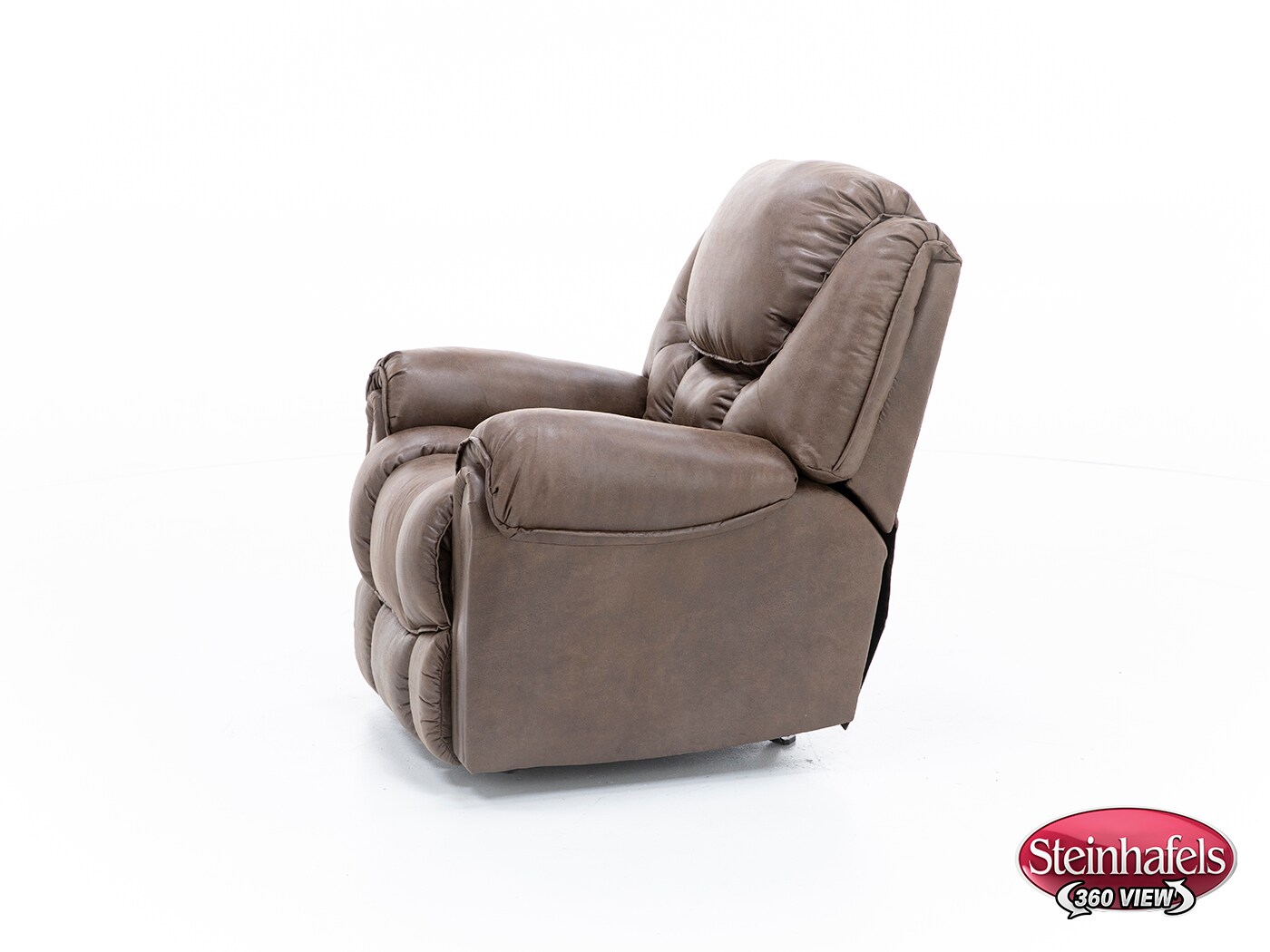 home stretch inc brown recliner  image   