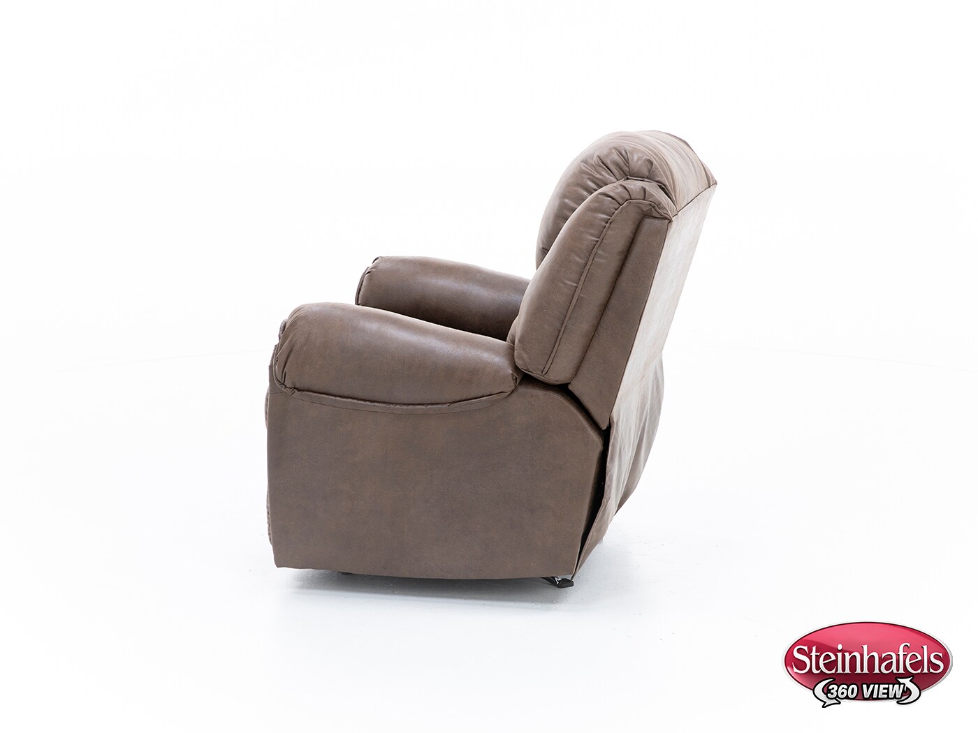 home stretch inc brown recliner  image   