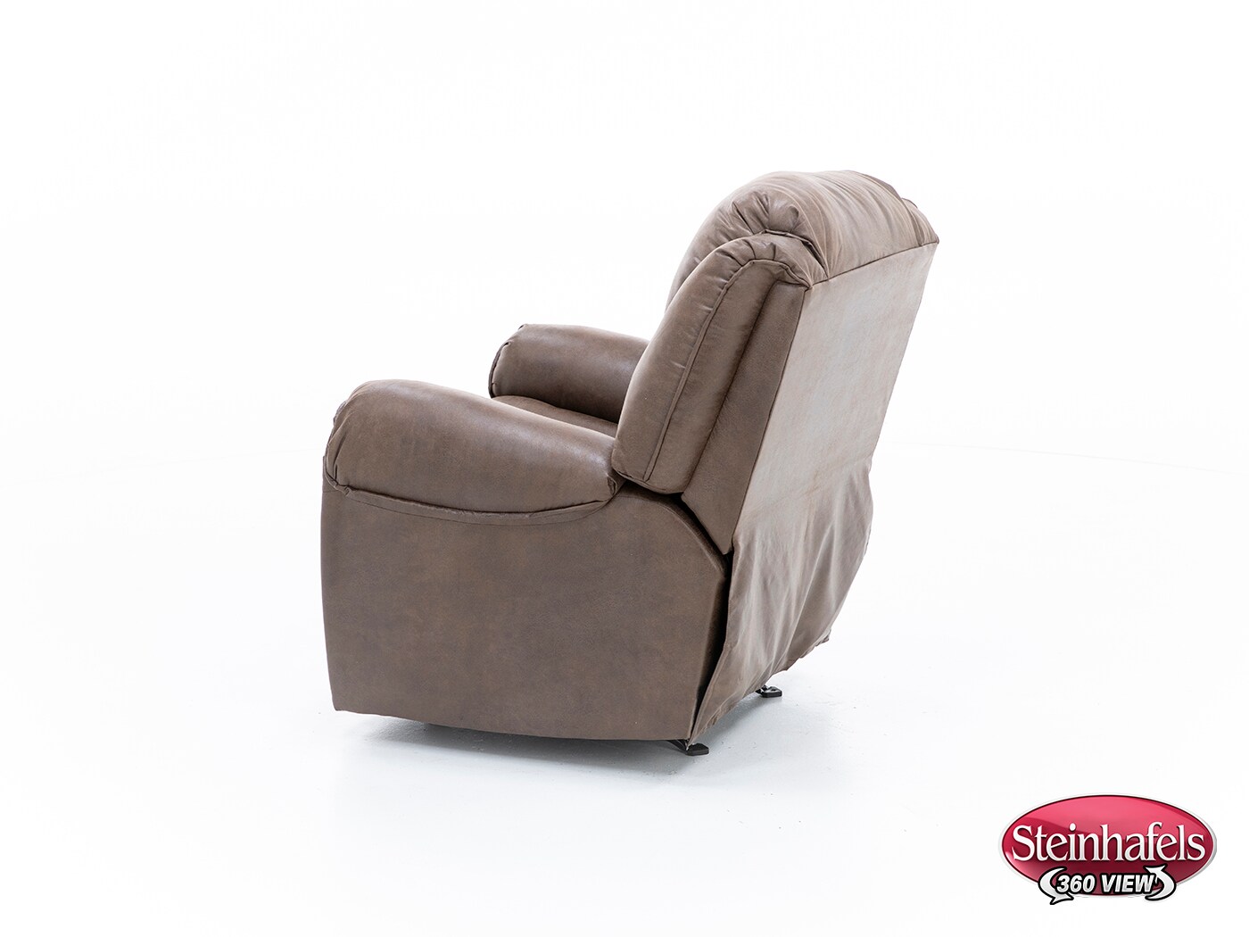 home stretch inc brown recliner  image   